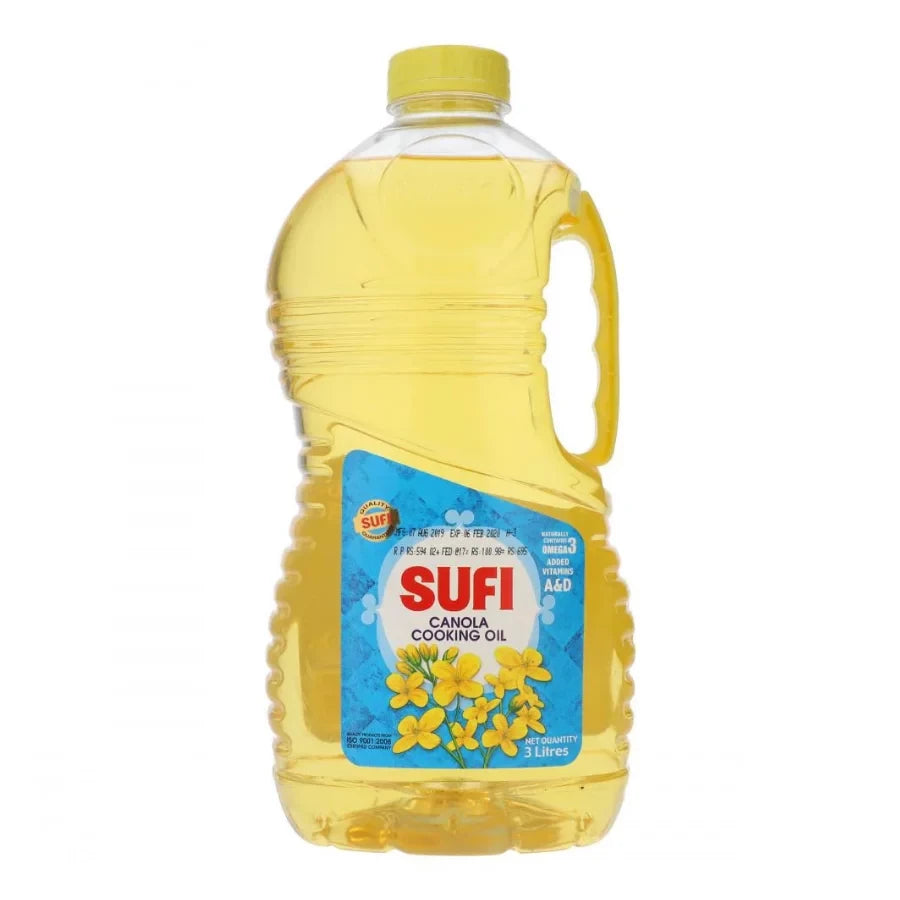 SUFI CANOLA OIL 3LTR BTL