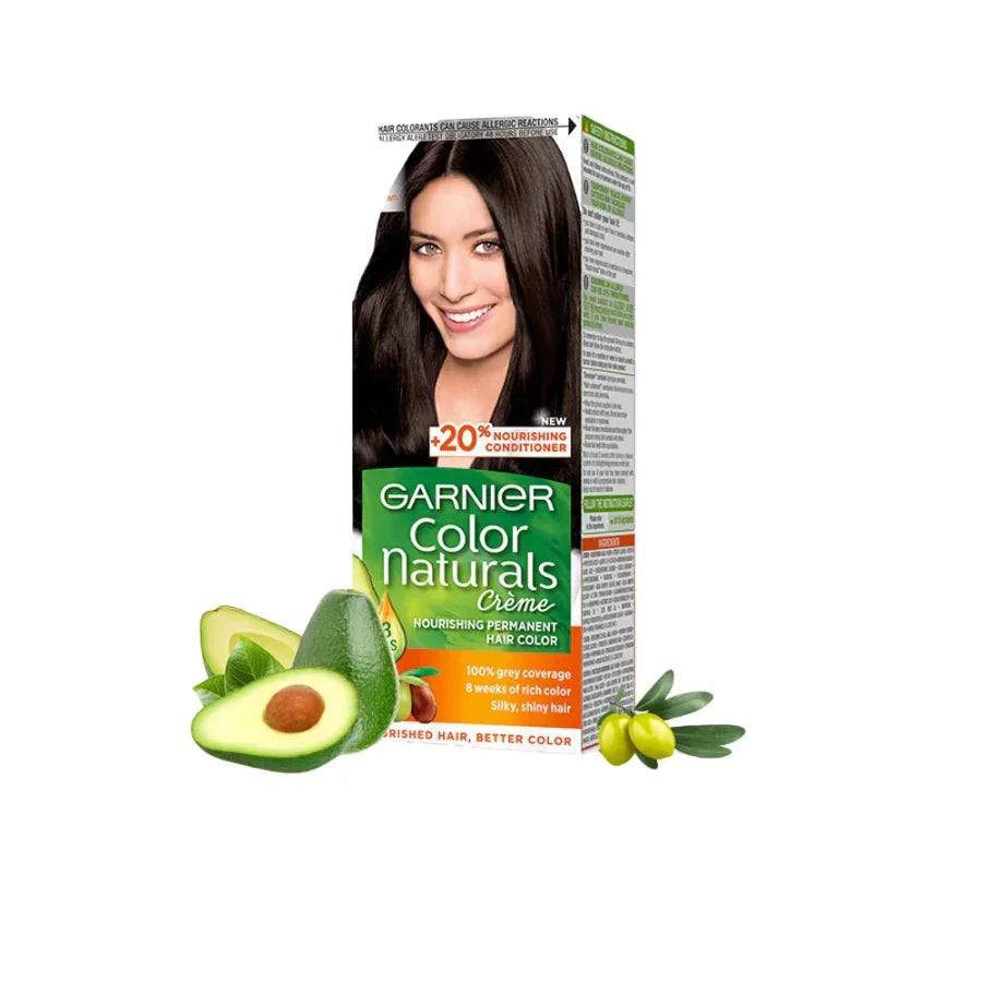 GARNIER COLOR NATURALS 3 DARKEST BROWN