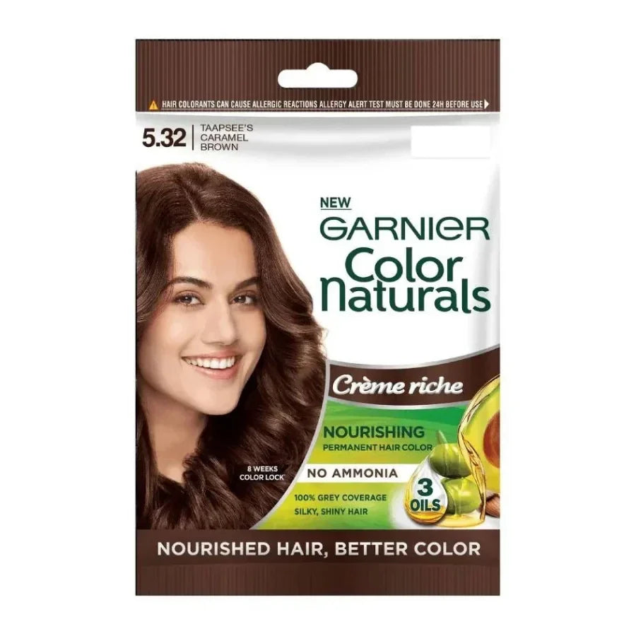 GARNIER COLOR NATURALS SACHET 5.32 CARAMEL BROWN