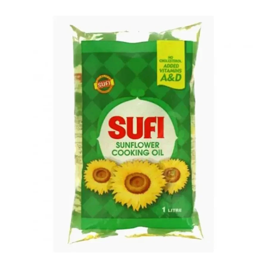 SUFI SUNFLOWER OIL 1LTR PKT
