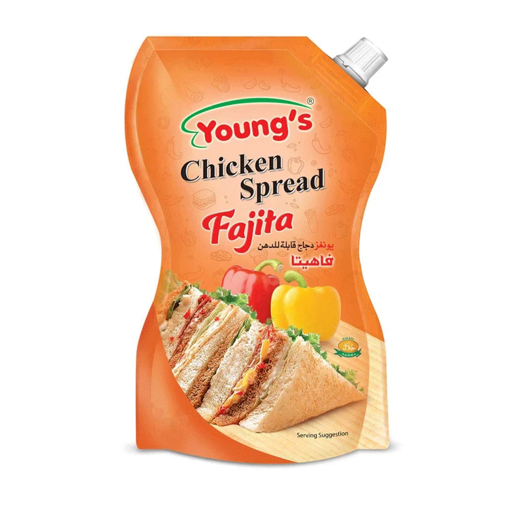 YOUNGS CHICKEN SPREAD FAJITA 200ML
