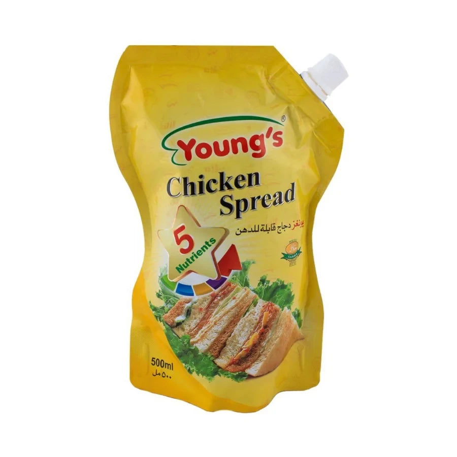 YOUNGS CHICKEN SPREAD 500G PKT