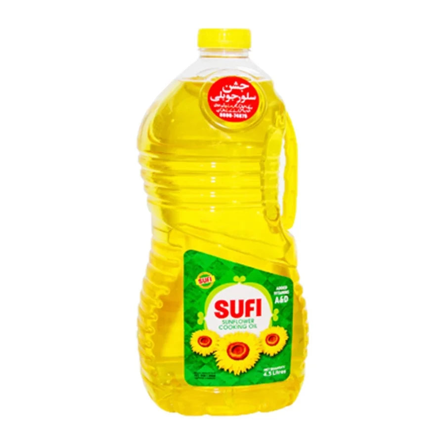 SUFI SUNFLOWER OIL 4.5LTR BTL