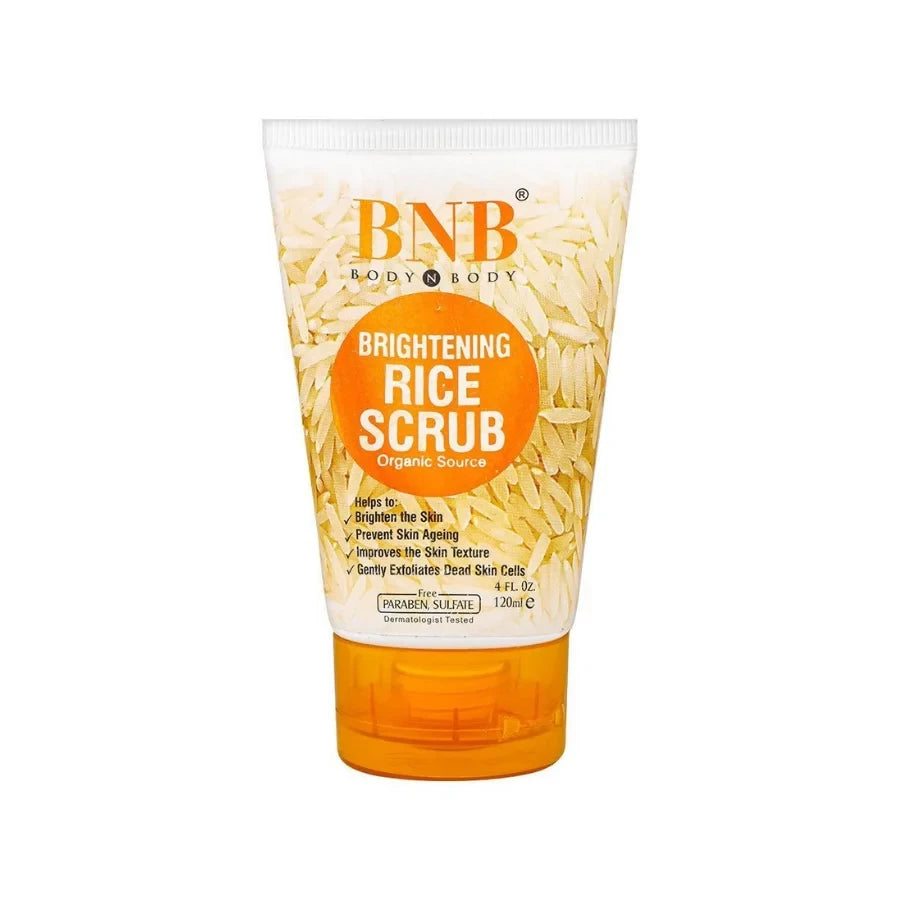 BNB BRIGHT RICE SCRUB 120ML