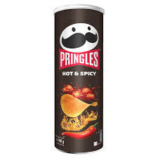 Pringles Hot & Spicy Chips 165g