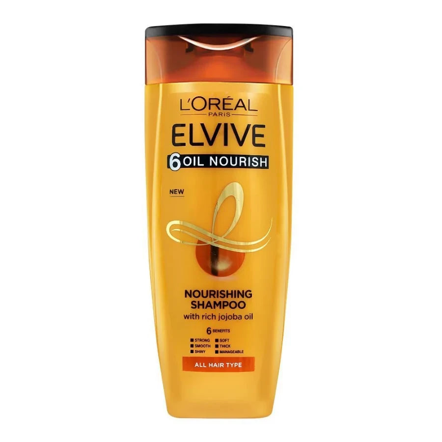 LOREAL SHAMPOO PK 360ML 6OIL NOURISH SCALP