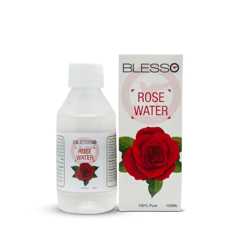 BLESSO ROSE WATER 120ML